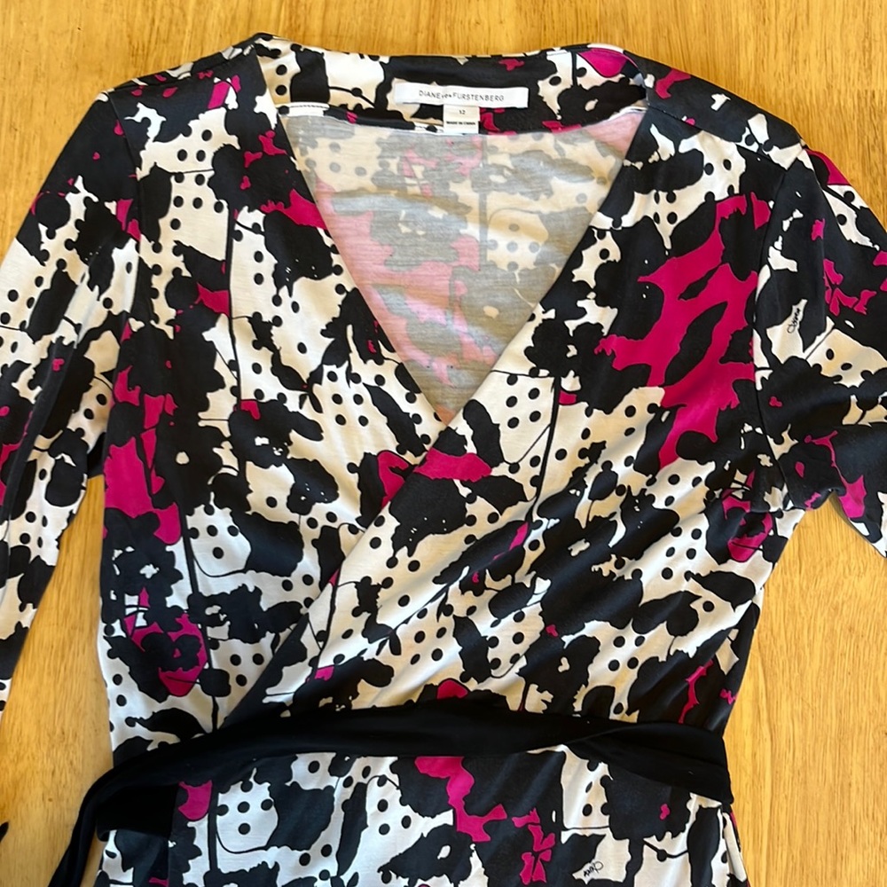 THE REAL DEAL Diane von Furstenberg wrap dress